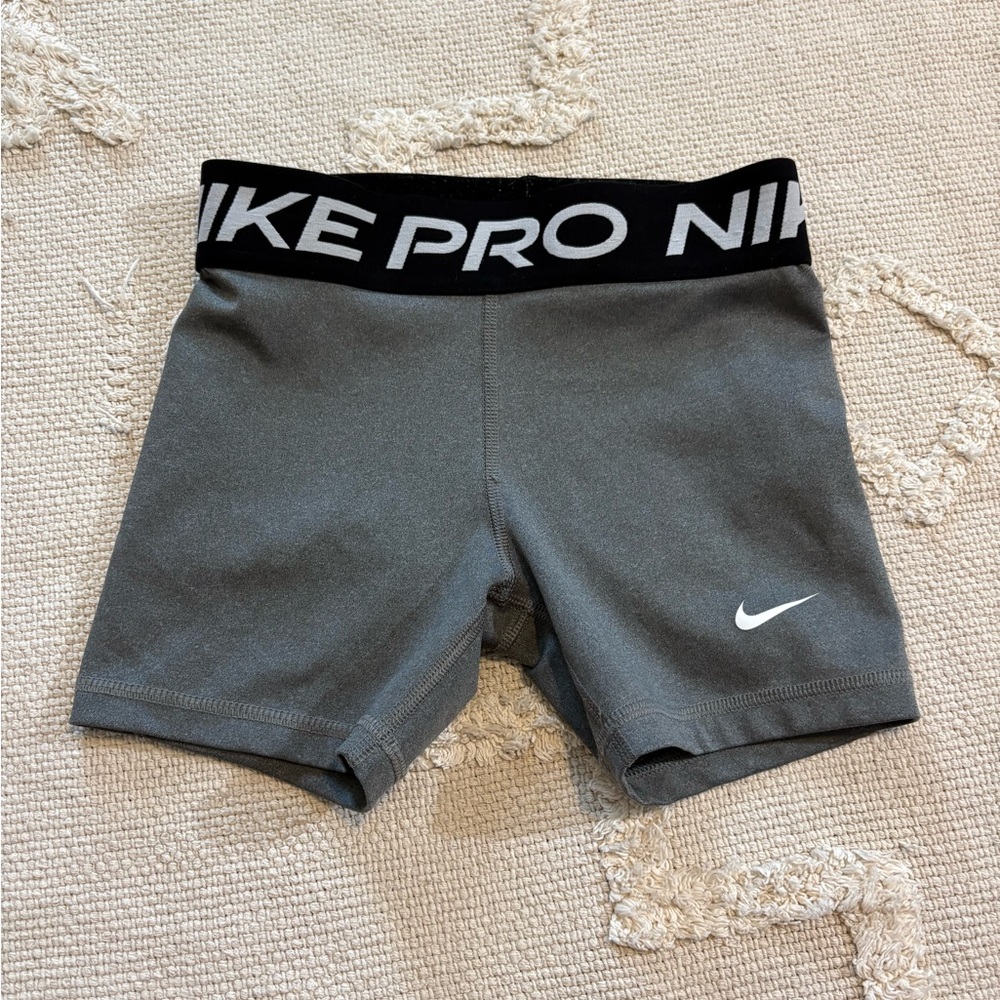 Nike Charcoal Pro Shorts
